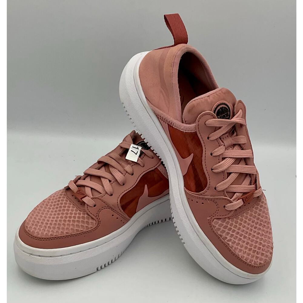Nike Court Vision Alta TXT Platform 7.5W Rust Pink CW6536-600 #208 - Picture 5 of 8